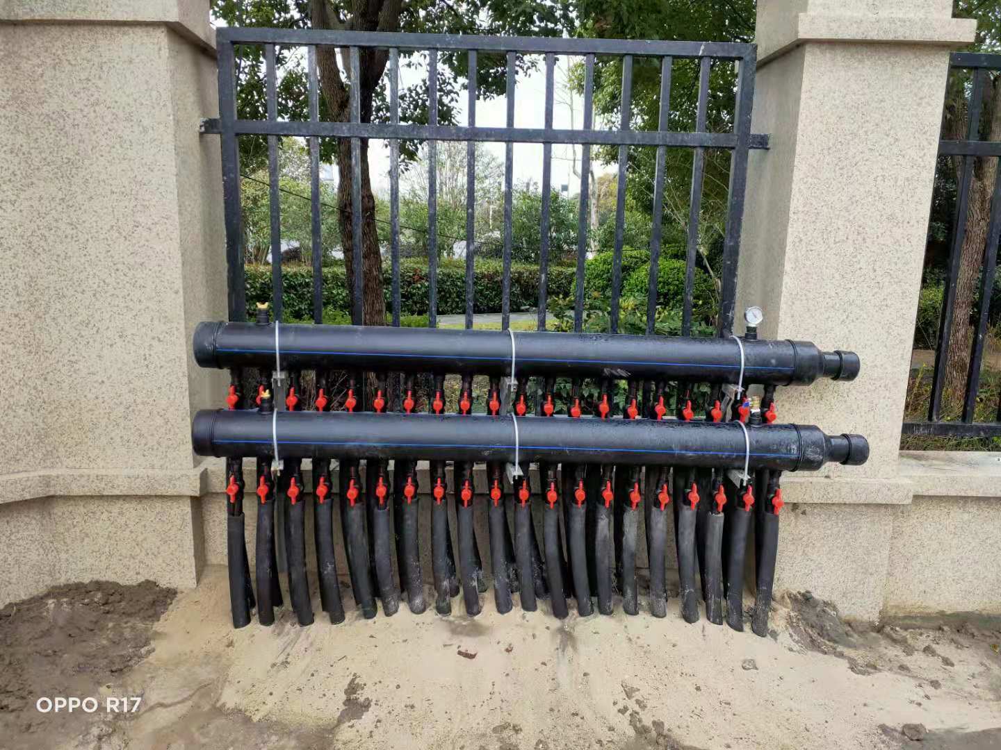 南通市別墅地源熱泵分水器安裝